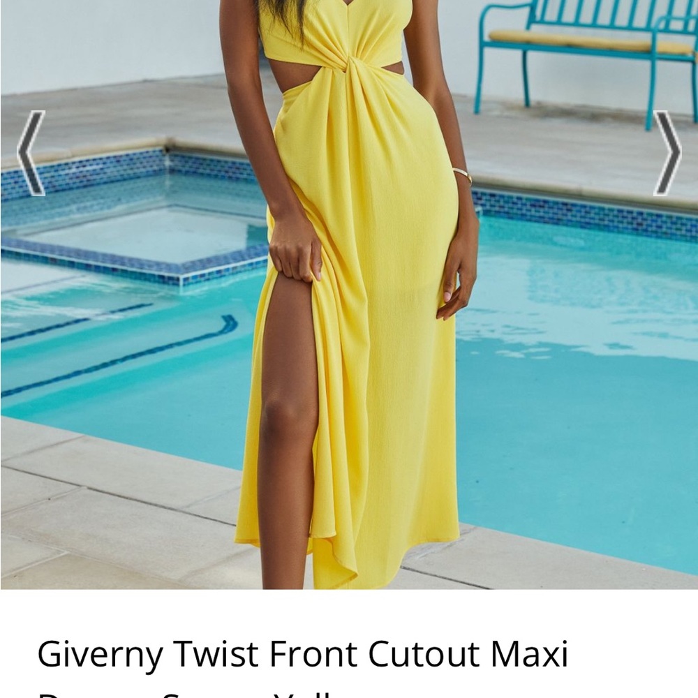 Vici cut out maxi dress